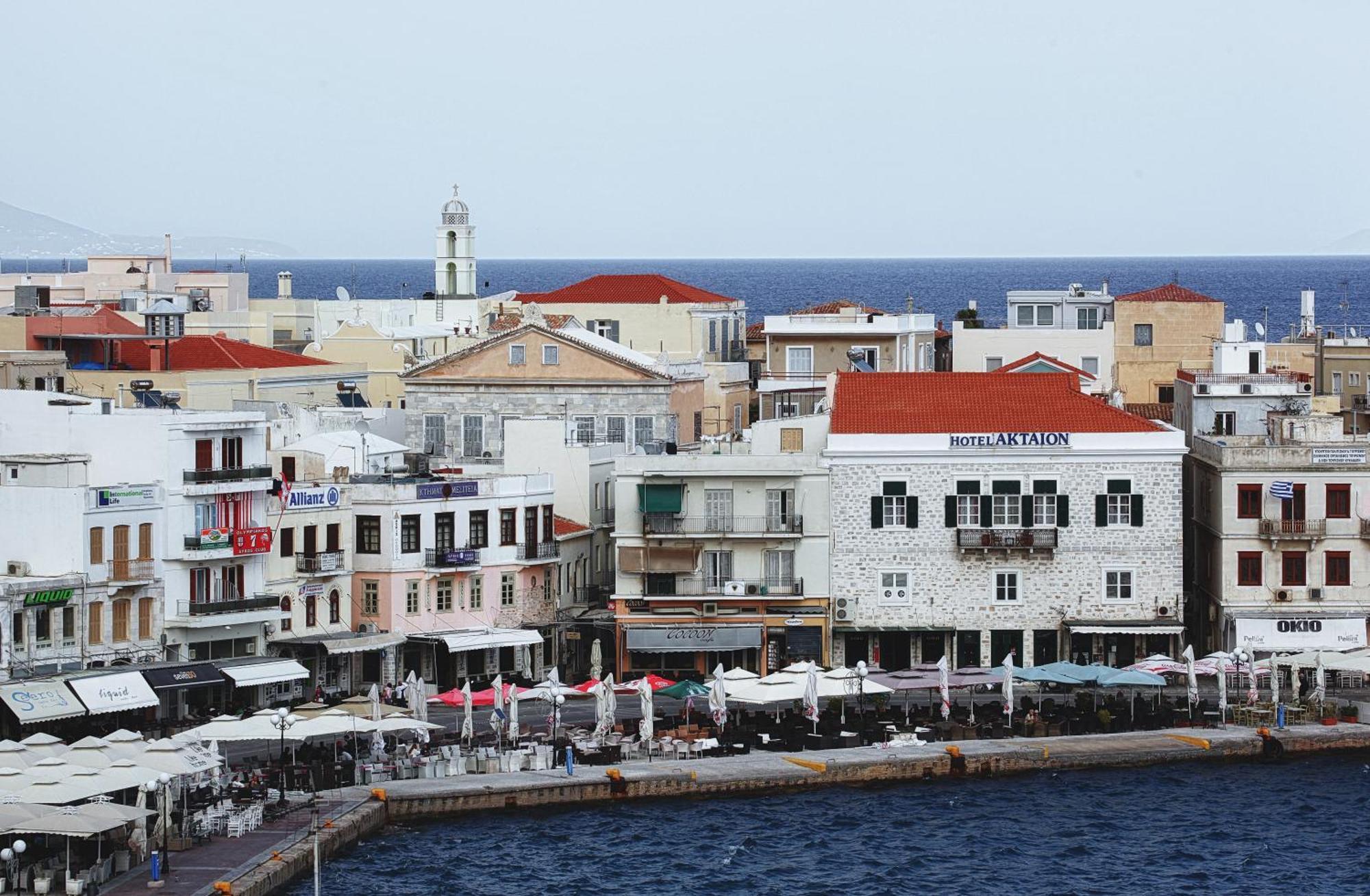 Hotel Aktaion Syros Ermupoli Exteriér fotografie